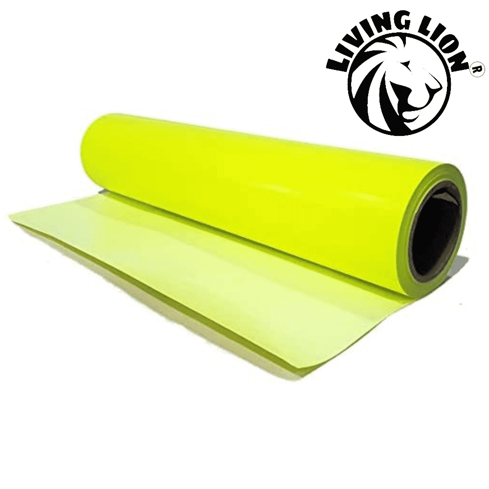 Heat Transfer Vinyl Roll PU Neon yellow HTV