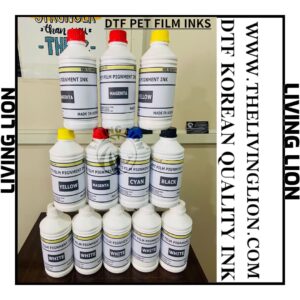 DTF INK (CMYK WHITE )